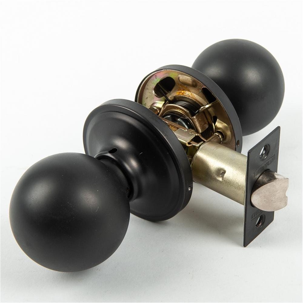 Door Lock Knob Passage Black