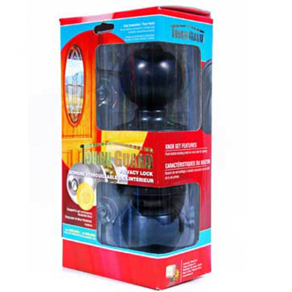 Door Lock Knob Privacy Black