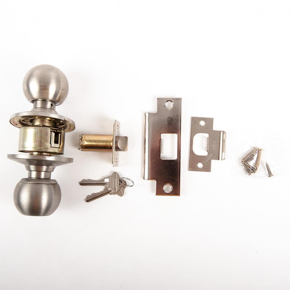 Door Lock Knob Classroom Satin Chrome (Commercial)