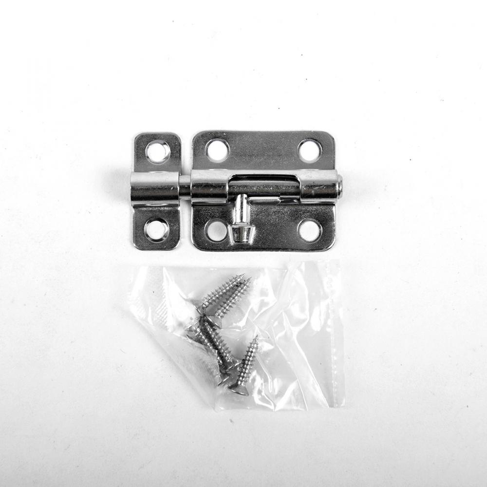 Light Type Door Bolt Steel 2 5/8in[Zp] 1PC/Bag with UPC Label