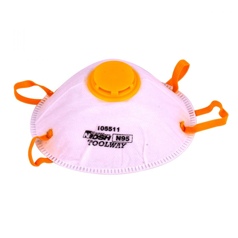 10 PC Dust Mask Carbon w/Valve
