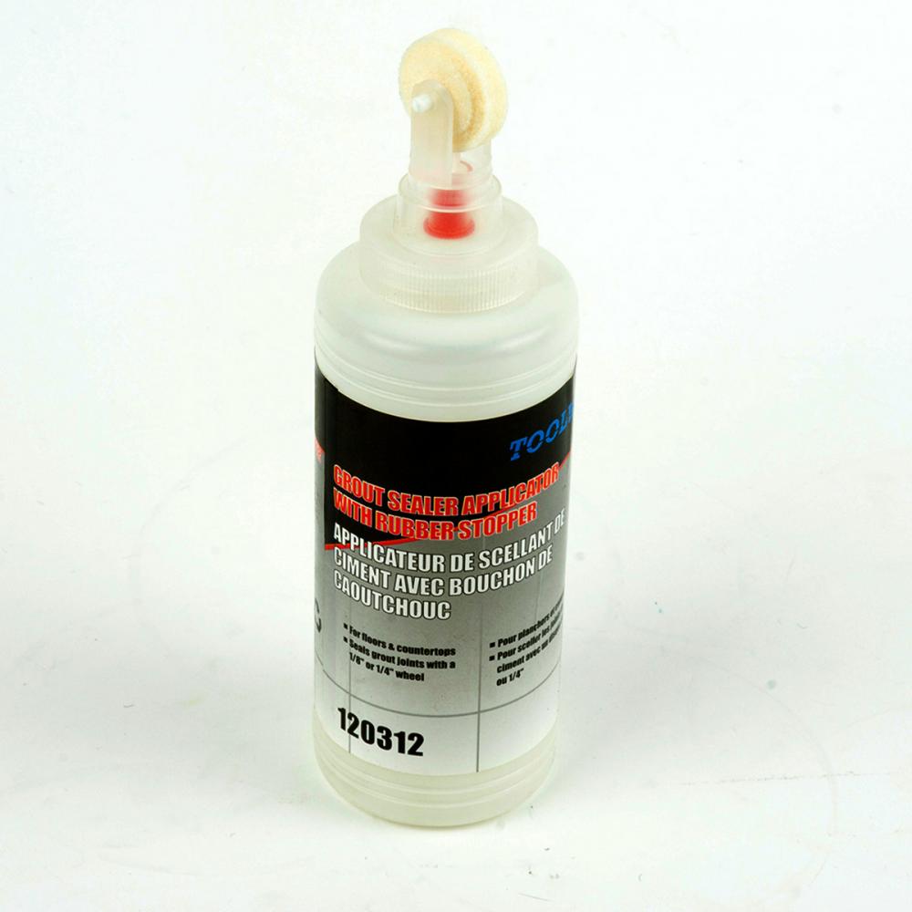 Grout Sealer Applicator With Rubber Stopper