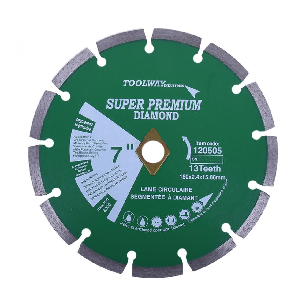 Blade 7in Laser Weld Segmented Diamond