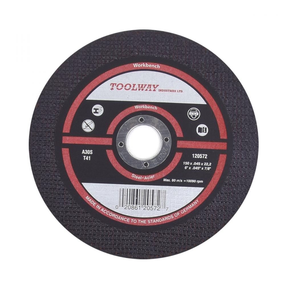 Abrasive Cut-Off Wheel 6in x 0.45in x 7/8in Flat Type Inox Cutting