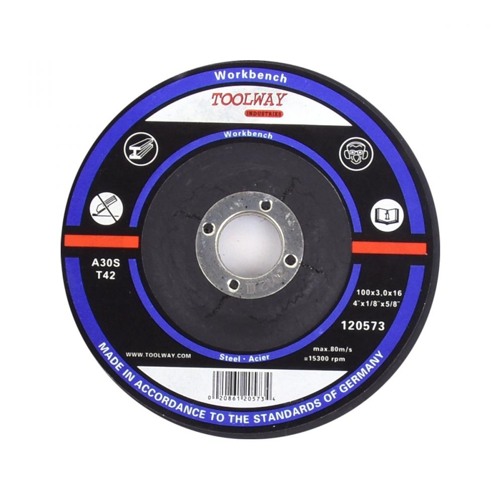 Abrasive Cut-Off Wheel Depressed Centre 4in x 1/8in x 7/8in Metal