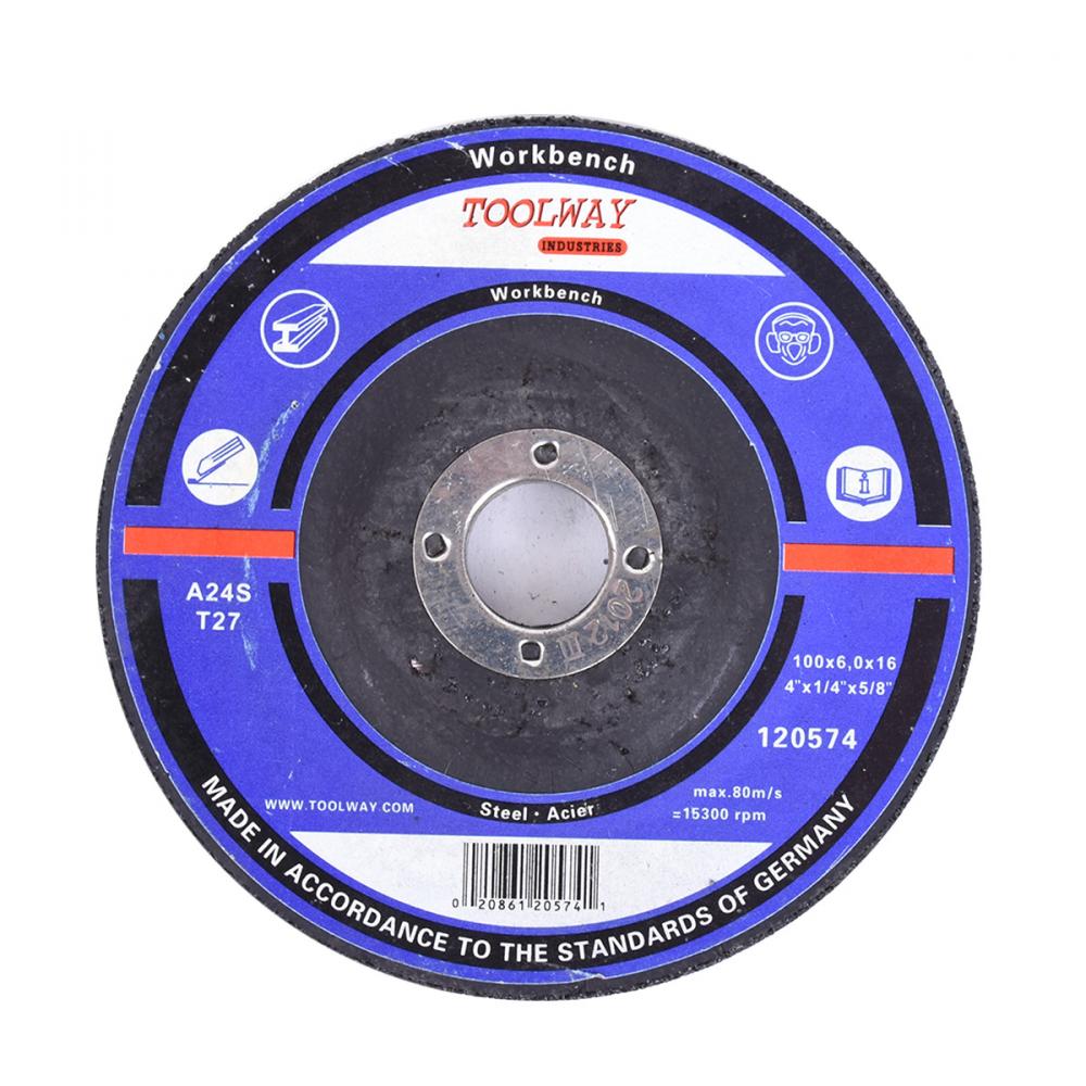 Cut-Off Wheel Depress Centre Abrasive 4in x ¼in Metal
