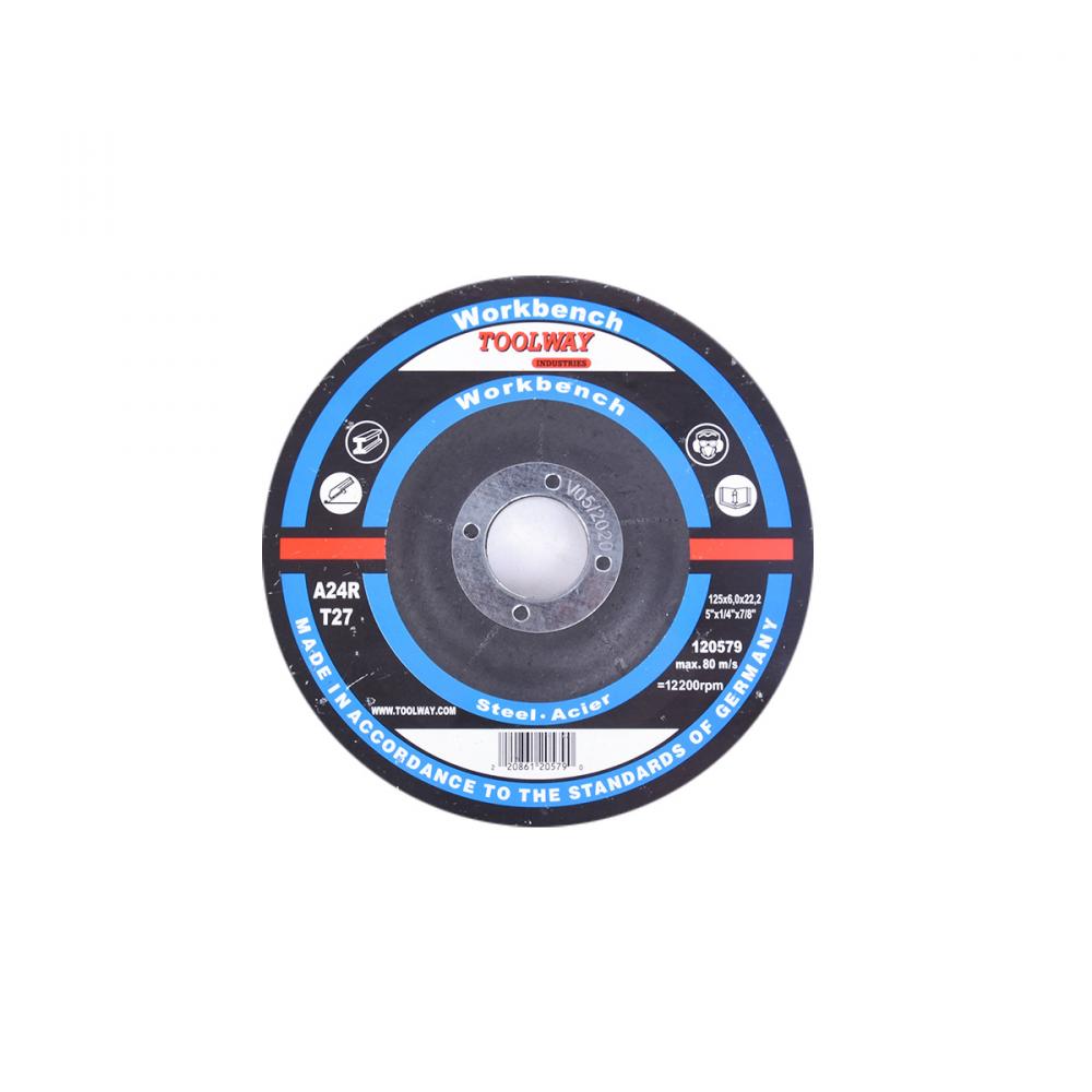 Cut-Off Wheel Depress Centre Abrasive 5in x ¼in x 7/8in Metal