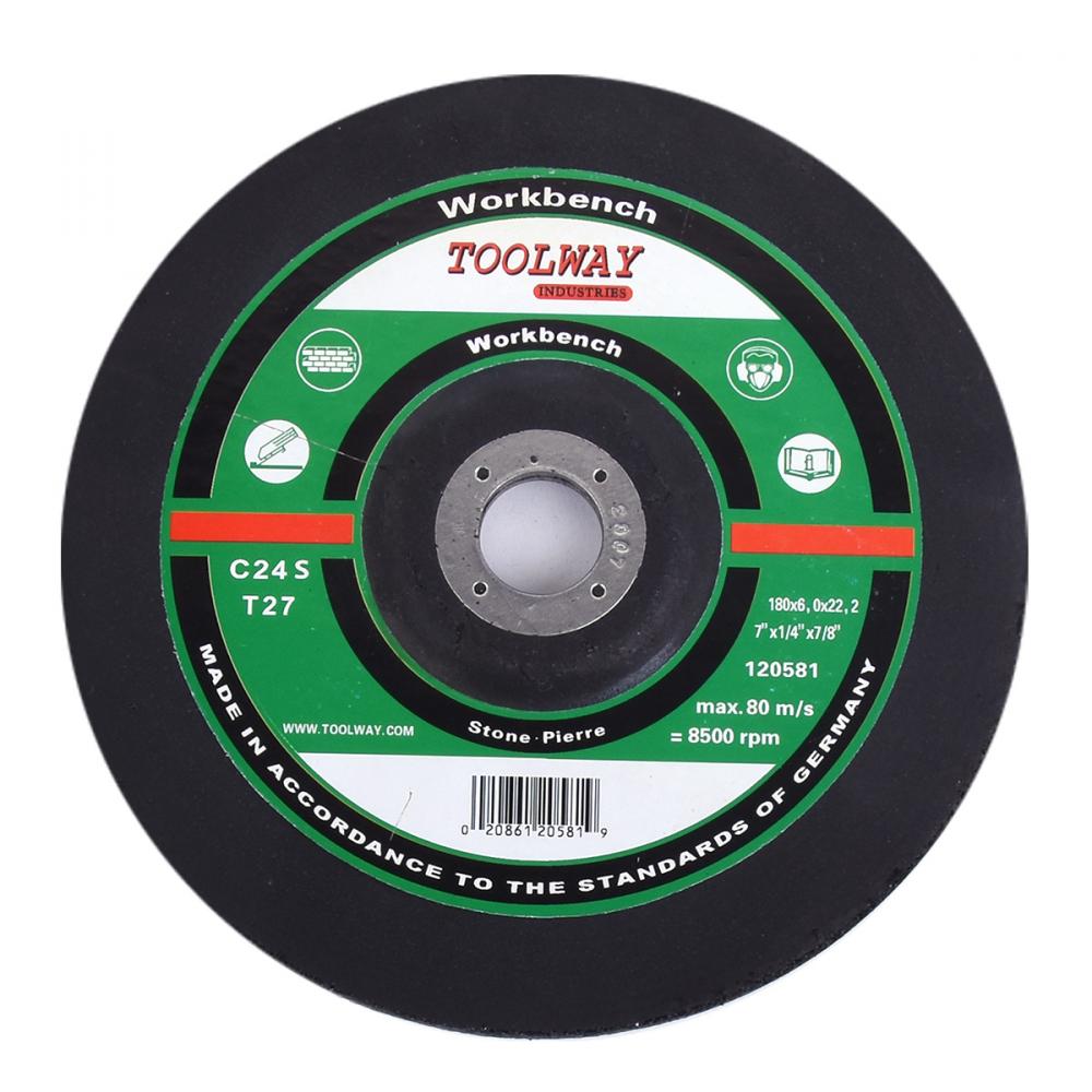 Cut-Off Wheel Depress Centre Abrasive 7in x ¼in x 7/8in Concrete
