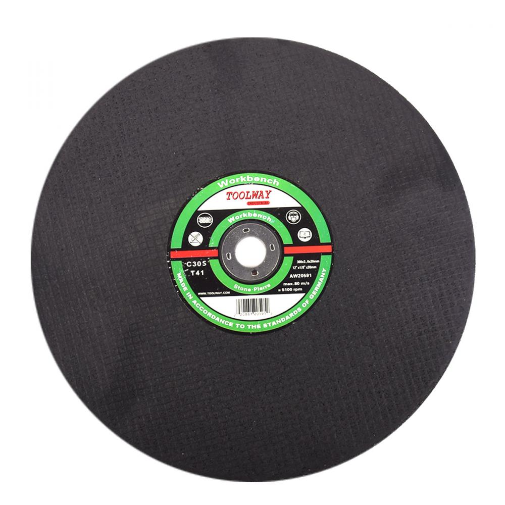 Cut-Off Wheel Reinforced Abrasive 12in x 1/8in x 20mm Concrete