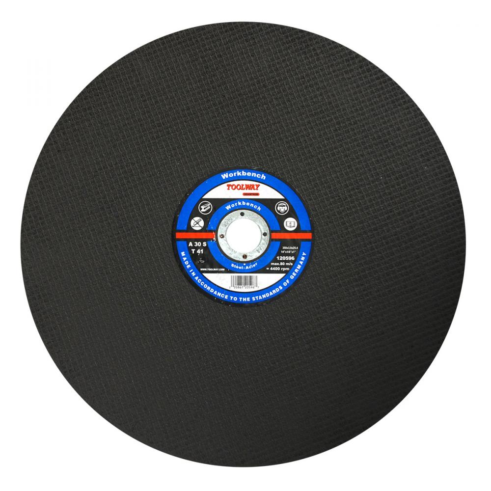 Cut-Off Wheel Reinforced Abrasive 14in x 1/8in x 1in Metal