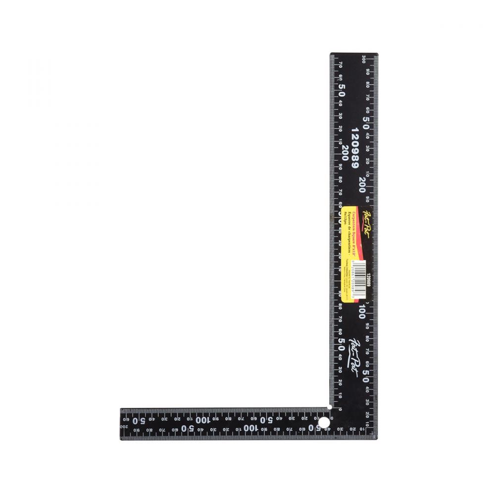 Carpenters Square 8in X12in Steel Black
