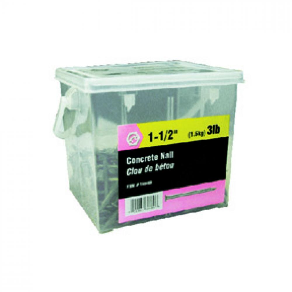 Concrete Nail 1 ½in 3lbs (1.5kg)/pk