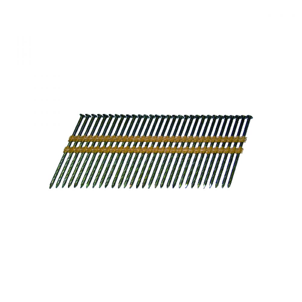 Strip Framing Nail Galv 21deg Round Head Plastic 2in