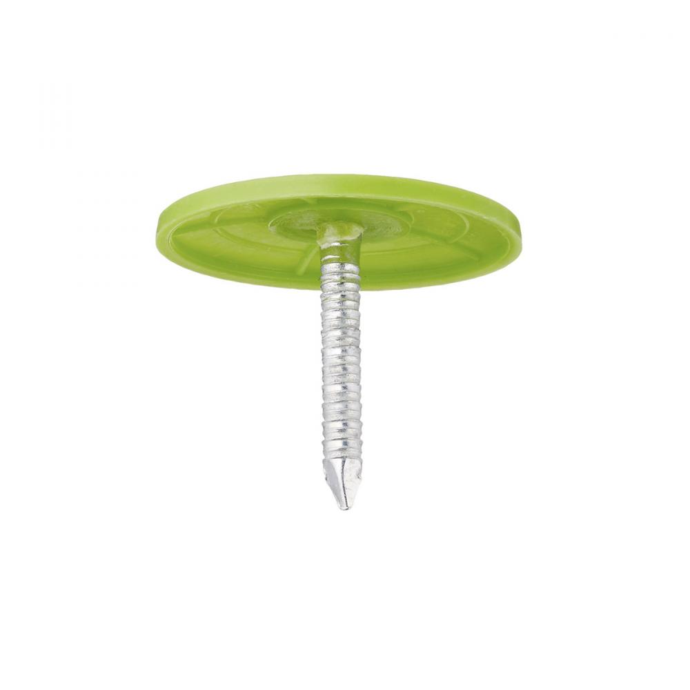 2000PK Plastic Cap EG Ring Shank Nails 2in