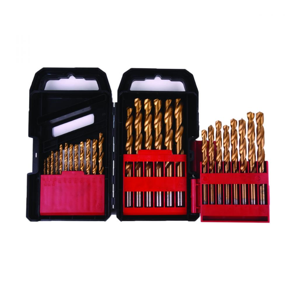 29pc Drill Bit Set Titanium 1/16in - ½in