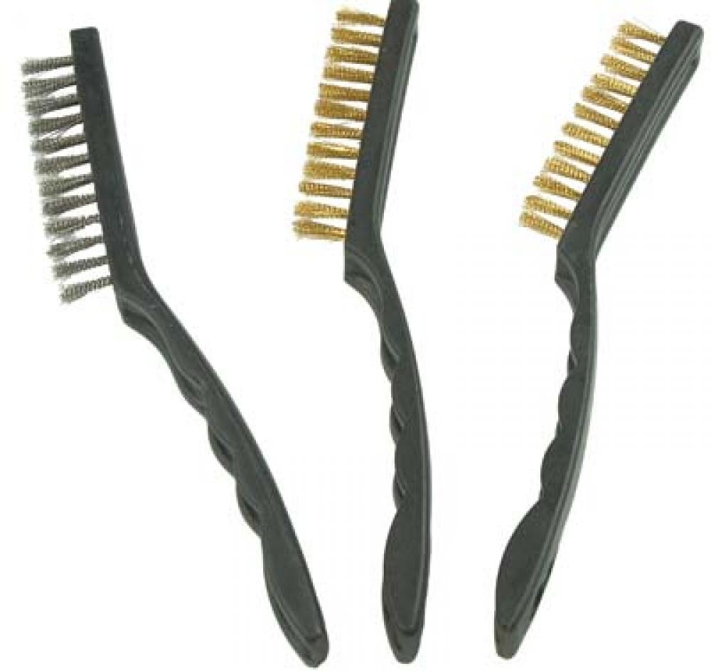 Wire Brush 7in 3pc Set