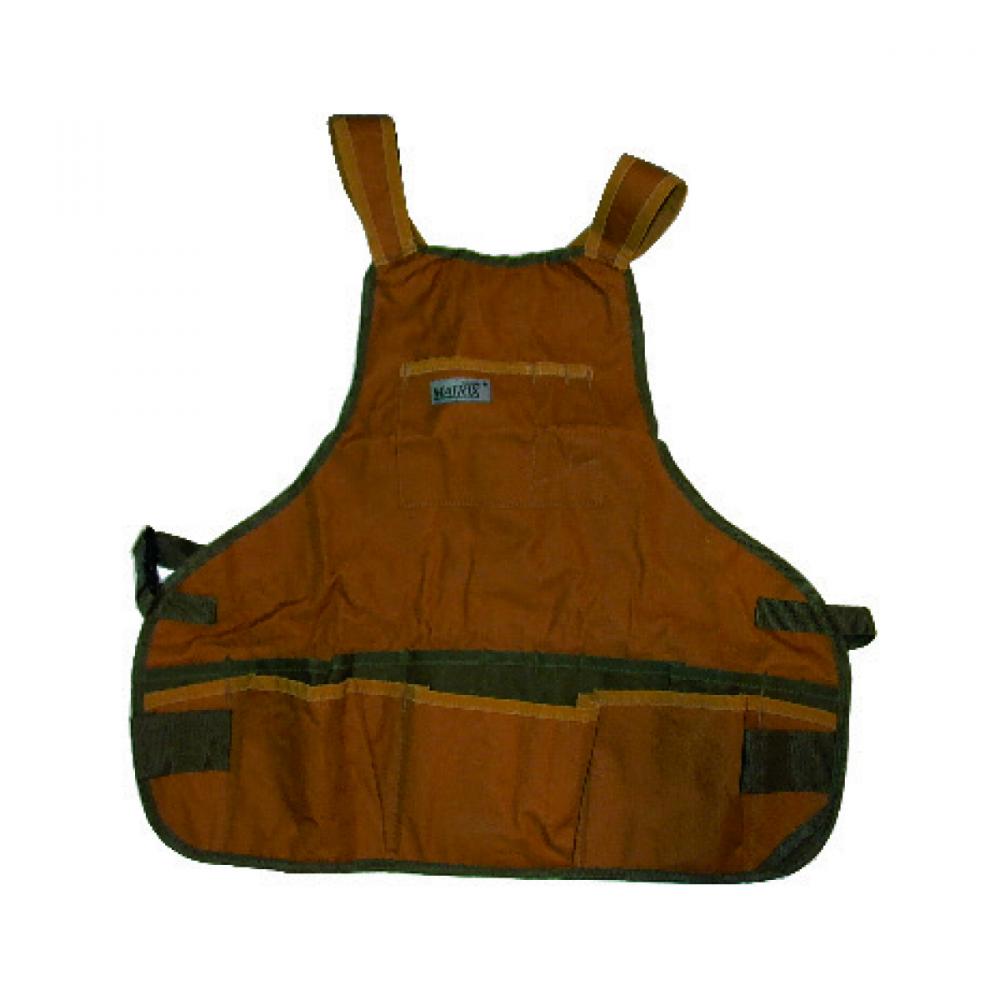 Carpenter&#39;s Bib Apron Nylon 18-Pocket