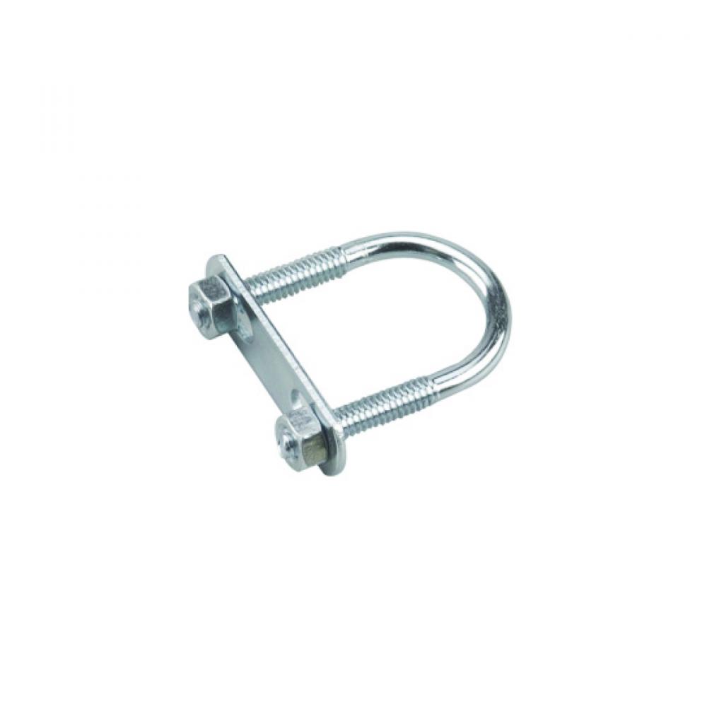 10Pk U-Bolt W/Plate/Nut ¼X2X¾In