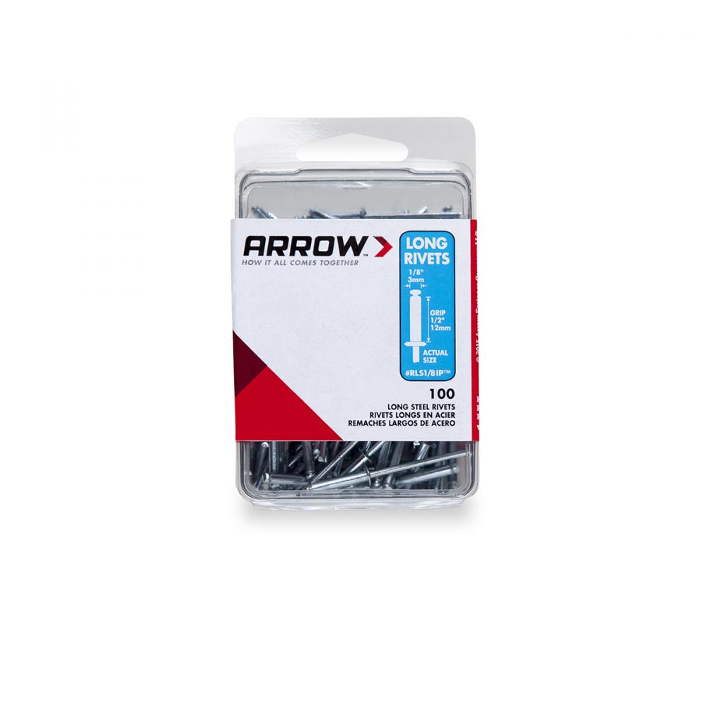 Rls1/8Ip L-Steel Rivet 100Per