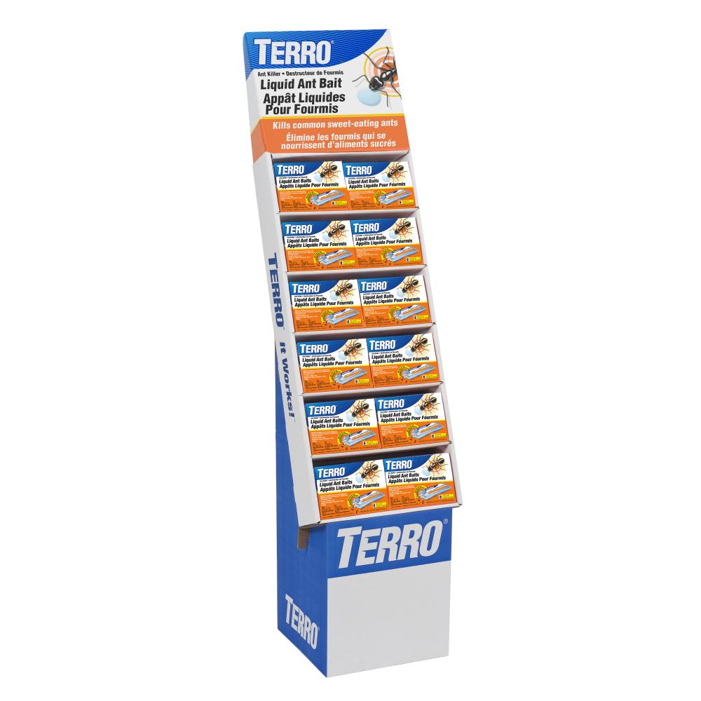 48PC Display Terro Liquid Ant Baits 6/Pkg : 88030000