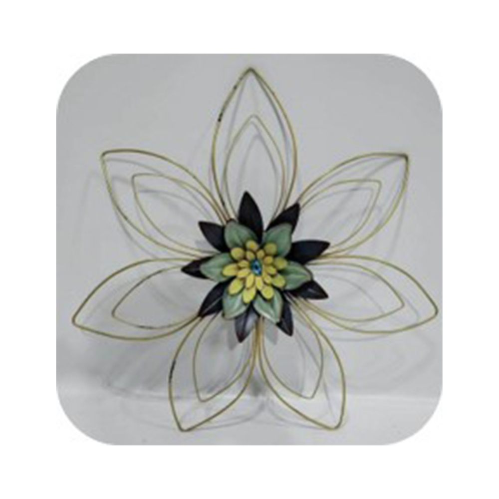 Wall Mount Metal Flower 21.5in