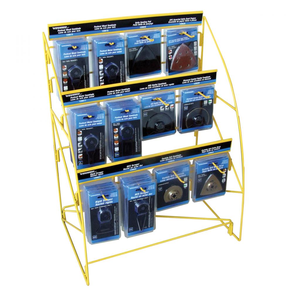 Oscillating Tool Accessory Wire Display