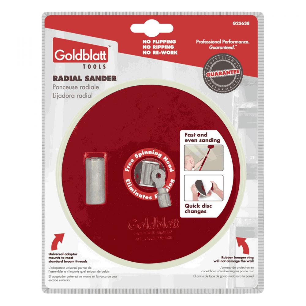 Radial Drywall Sanding Paper 9in Hook and Loop