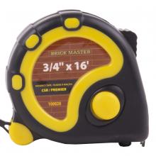 Toolway 100028 - Tape Measure 16ft/5m x 3/4in Metric/Imperial Mason's