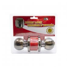 Toolway 100102 - Door Lock Knob Entry Antique Brass