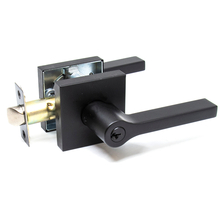 Toolway 100117 - Door Lock Lever Entry Square Matte Black