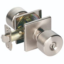 Toolway 100118 - Door Lock Knob Entry Cove Satin Nickel