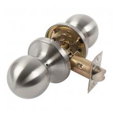 Toolway 100200 - Door Lock Knob Passage Stainless Steel
