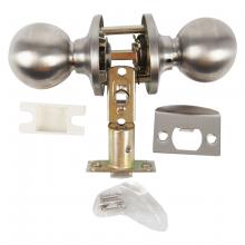 Toolway 100204 - Door Lock Knob Passage Stainless Steel