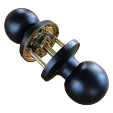 Toolway 100215 - Door Lock Knob Passage Black