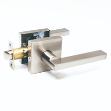 Toolway 100216 - Door Lock Lever Passage Square Satin Nickel