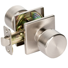 Toolway 100218 - Door Lock Knob Passage Cove Satin Nickel