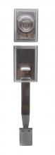 Toolway 100444 - Door Lock Grip Square Pewter