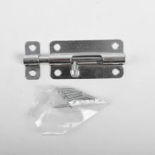 Toolway 103475 - Light Type Door Bolt Steel 4in [Zp] 1PC/Bag with UPC Label