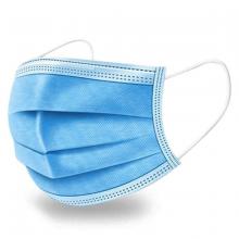Toolway 105507 - 50PC Disposable Face Masks 3-Ply Light Blue
