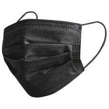 Toolway 105513 - 50PC Disposable Face Masks 3-Ply Black