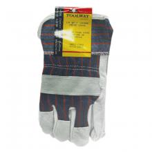 Toolway 105540 - 1dz. Cow Split Leather Gloves Fleece Lining (OSFA)