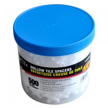 Toolway 110154 - Leave-In Hollow Tile Spacers 6mm (1/4in) Bucket 500PC