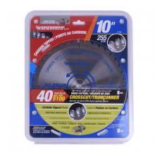 Toolway 111006 - Saw Blade ATB Cross Cut 10in (255mm) 40T 5100RPM