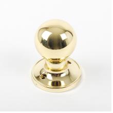 Toolway 117532 - Door Lock Knob Dummy Polished Brass