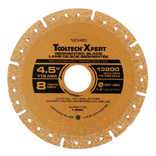 Toolway 120460 - Segmented Diamond Saw Blade 4.5in (115mm)