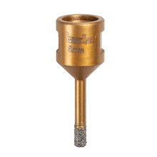 Toolway 120681 - Diamond Core Hole Saw Bit 1/4in (6mm) Thread 5/8-11
