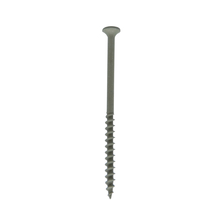 Toolway 169253 - 100PK Deck Screws Green Ceramic #8 x 1½in