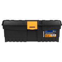 Toolway 187020 - Plastic Toolbox Without Tray 12in Black/Orange