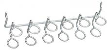 Toolway 454021 - Multi Tool Holder 6-Ring for Pegboard 9-1/8"