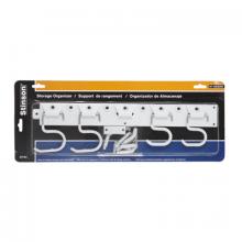 Toolway 454144 - Wall Mount Adjustable Storage Rack 16in White